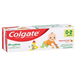 Colgate Kids 0-2 Strawberry Toothpaste 50ml pkt 12
