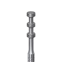 Diamond Bur FG #834-021 Depth Marker Cylinder US#LVS1 pk5