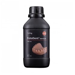 FotoDent denture 385 nm 1kg bottle pink-transparent