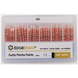 Edge GP Point Size 45 .06 Taper pack of 60