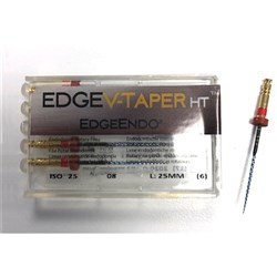 EdgeV-Taper HT .08 size 25 25mm Pack of 6