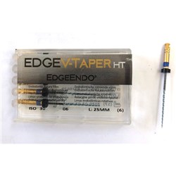 EdgeV-Taper HT .06 size 30 25mm Pack of 6