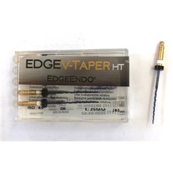 EdgeV-Taper HT .06 size 45 25mm Pack of 6
