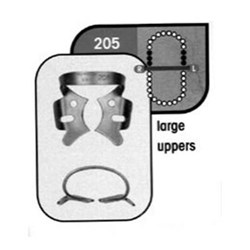 Stainless Steel Rubber Dam Clamp #205