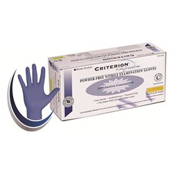 Criterion Pure Freedom Nitrile PF Glove Blue XS box 200