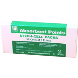 Ster-I-Cell Paper Points #F 180 Points