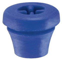 Silicone Plug #9891-1 Blue Refills for Bur Blocks Pkt8