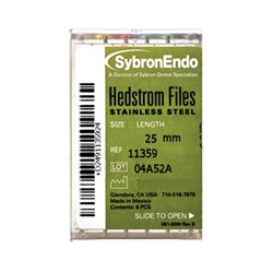 Hedstrom File 25mm Size 45 White pkt 6