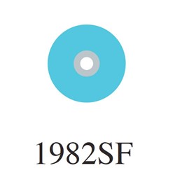 SOFLEX Disc Pop on Super Fine Blue 1/2" 12.7mm Pack of 85
