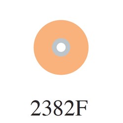 SOFLEX Disc Pop on Fine Orange 1/2" 12.7mm Pack of 85