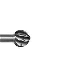 T-Carbide Bur RALong #H1SE-021 Round X-Cut with SlimNeck pkt5