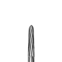 T-Carbide Bur FG #H281K-012 Taper Chamfer pkt 5