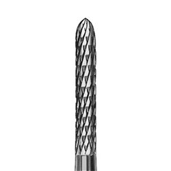 T-Carbide Bur FG #H283E-012 Temp. Material Trimmer pkt 5