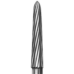 T-Carbide Bur FG #H284K-018 Parallel Chamfer Torpedo pkt 5