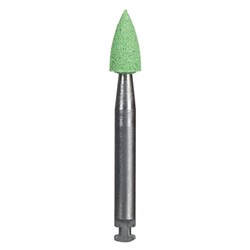 Jiffy Composite Green Polisher Points Coarse-Grit Pkt 12