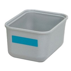Tub Cup & Cover Single Gray