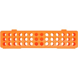 STERI CONTAINER Standard Neon Orange 20.64 x 5.08 x 3.81cm