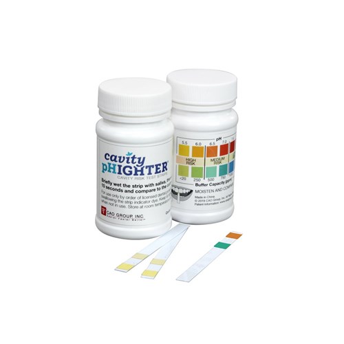 Cavity pHighter Test Strips Bottle of 50 Strips