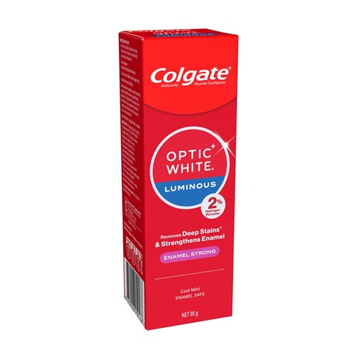 Colgate Optic White 2% HP Luminous Toothpaste 85g x 12