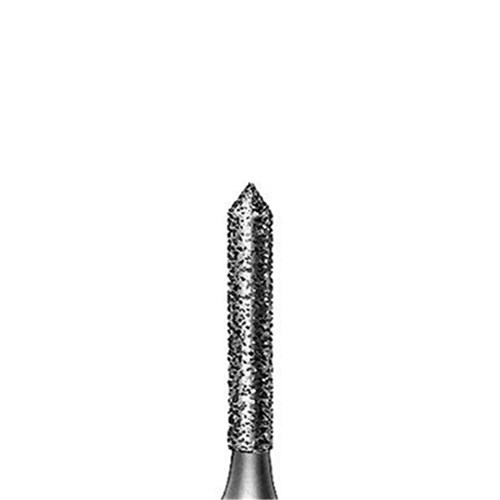 Diamond Bur FG #885-012 Cylinder with Beveled Tip pkt5