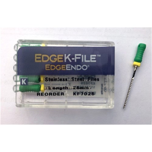 Edge K-File Size 70 21mm Pk 6