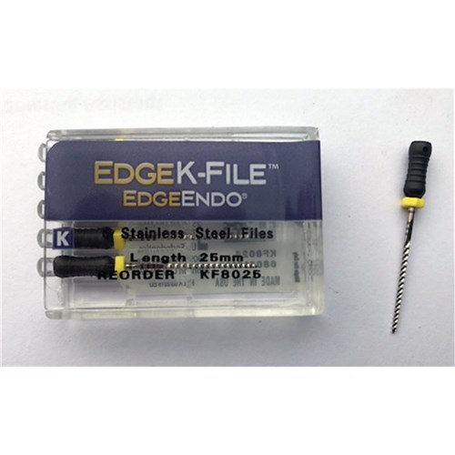 Edge K-File Size 80 21mm Pk 6