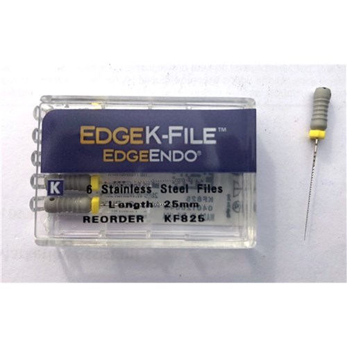 Edge K-File Size 8 21mm Pk 6