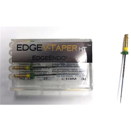 EdgeV-Taper HT .07 size 22 31mm Pack of 6