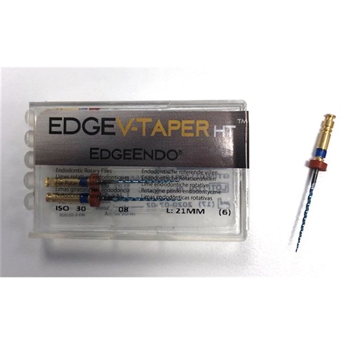 EdgeV-Taper HT .08 size 30 21mm Pack of 6