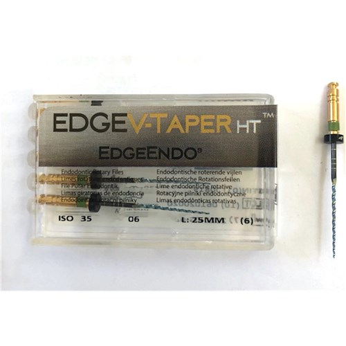EdgeV-Taper HT .06 size 35 25mm Pack of 6