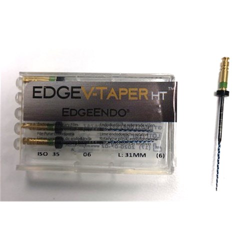 EdgeV-Taper HT .06 size 35 31mm Pack of 6