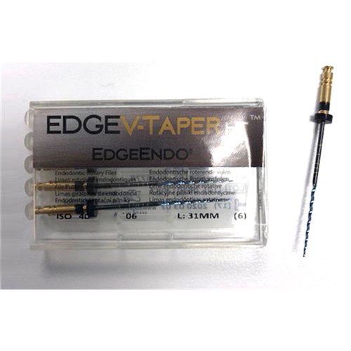 EdgeV-Taper HT .06 size 40 31mm Pack of 6