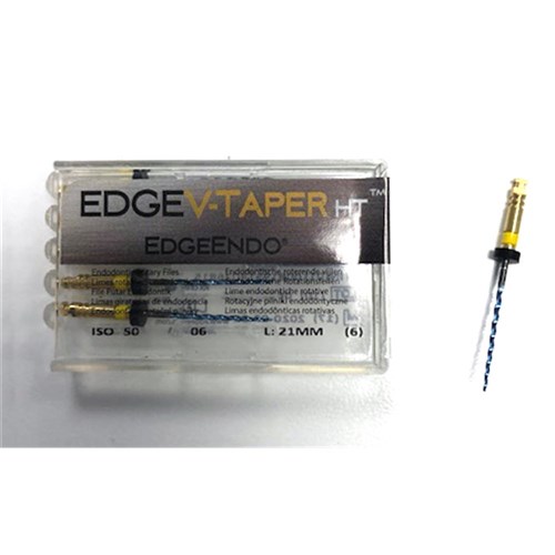 EdgeV-Taper HT .06 size 50 21mm Pack of 6