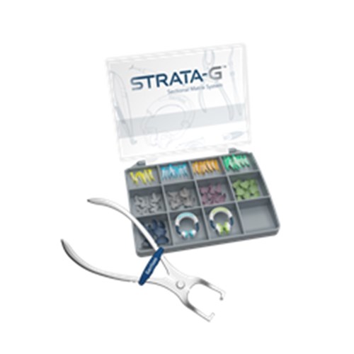 Strata-G Sectional Matrix Syst Basic Kit - 2 Rings & Forcep