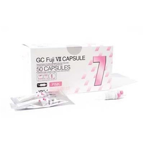 Fuji VII Capsule Pink Command Glass Ionomer box 50
