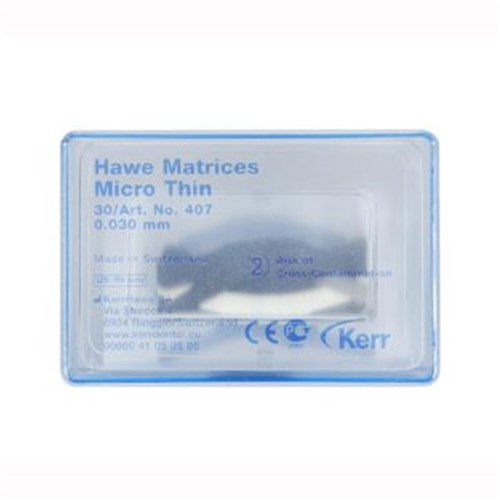 Matrices Micro Thin #407 0.030mm pkt 30