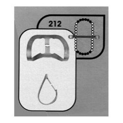 Stainless Steel Rubber Dam Clamp #212