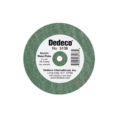 Dedeco Lathe Wheel #5138 3 x 3/8