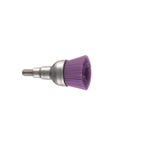 Nylon Prophy Brush Unmounted Medium #9533M Lavender Pkt 100