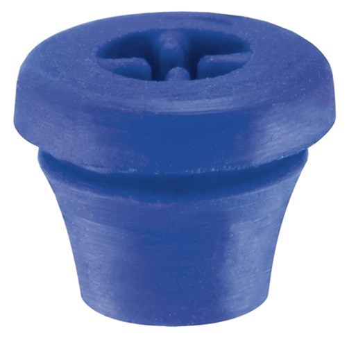 Silicone Plug #9891-1 Blue Refills for Bur Blocks Pkt8