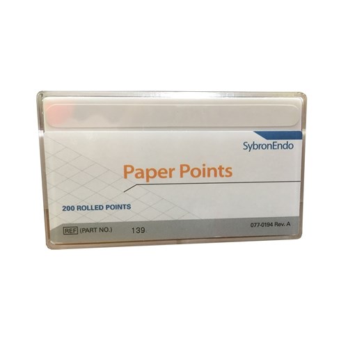 Paper Point Sterile Medium pkt 200