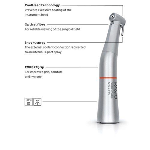 SURGmatic S15L 1:5 Increasing Surgical Lux Redband Handpiece