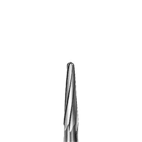 T-Carbide Bur HP #H23RS-009 Tapered Fissure Round-end pkt5