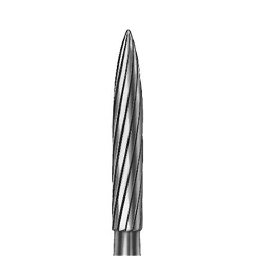 T-Carbide Bur FG #H48L-010 Finishing Flame pkt 5