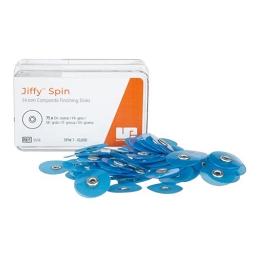 Jiffy Spin Disc Coarse 14mm Blue Pkt75