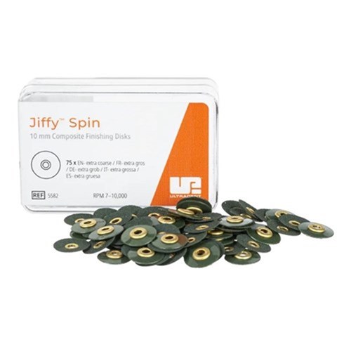 Jiffy Spin Disc Extra Coarse 10mm Green Pkt75