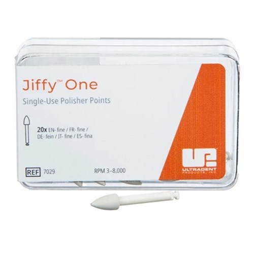 Jiffy One Single Use Points Fine-Grit White Pkt20